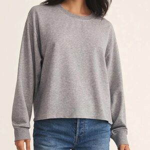 NWT Z Ellis Sweatshirt in Heather Grey
